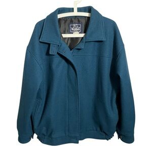 Woolrich Vintage Wool Jacket- The Woolrich Woman Elastic Waist 80’s